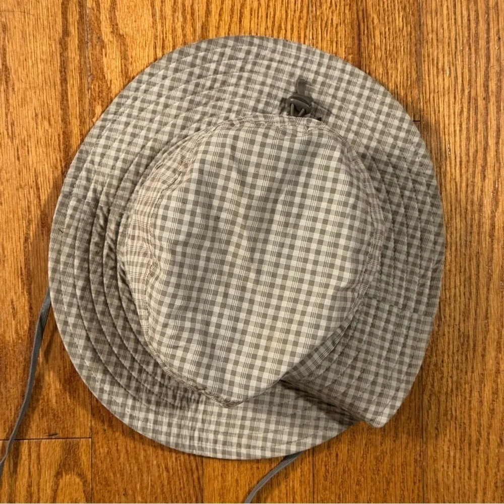 Outdoor Research Gray Plaid Hat Kids Size S
